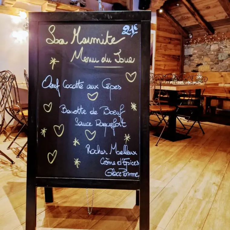 MENU DU JOUR LUNDI 22 JUILLET 2024