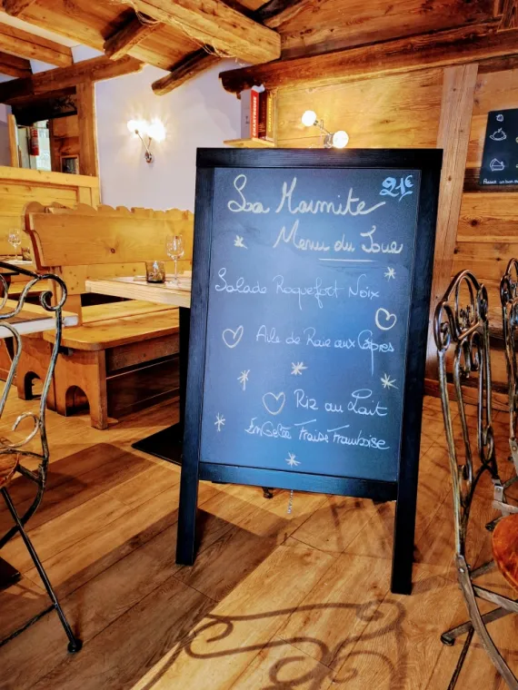 MENU DU JOUR MARDI 23 JUILLET 2024
