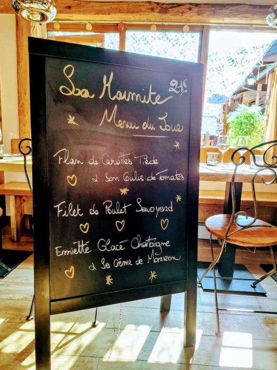 MENU DU JOUR JEUDI 25 JUILLET 2024