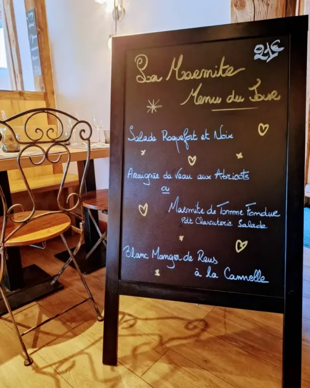 MENU DU JOUR MERCREDI 31 JUILLET 2024