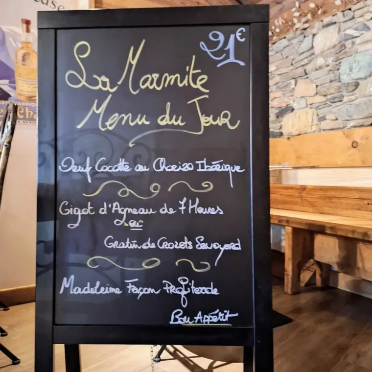 MENU DU JOUR JEUDI 15 AOÛT 2024