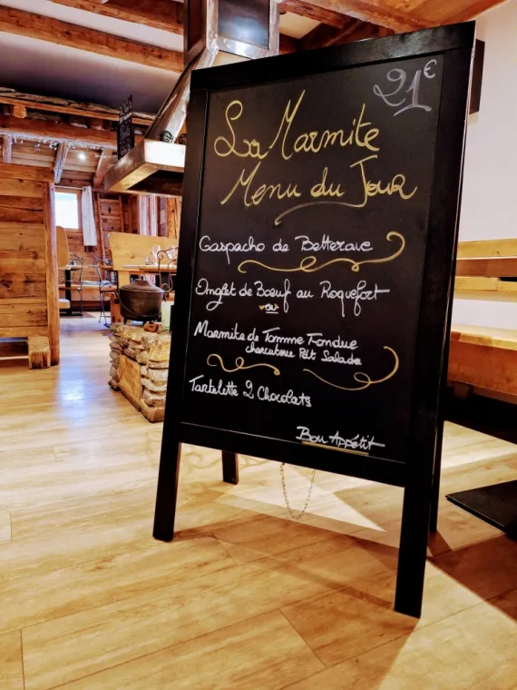 MENU DU JOUR SAMEDI 17 AOÛT 2024