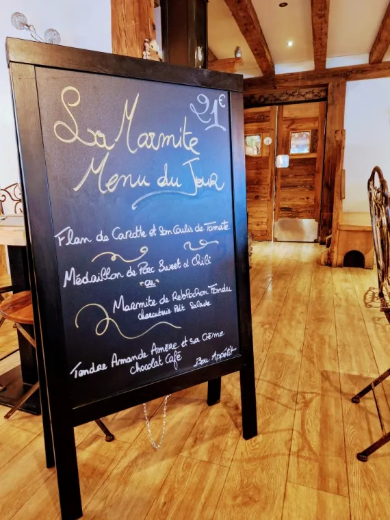 MENU DU JOUR LUNDI 19 AOÛT 2024