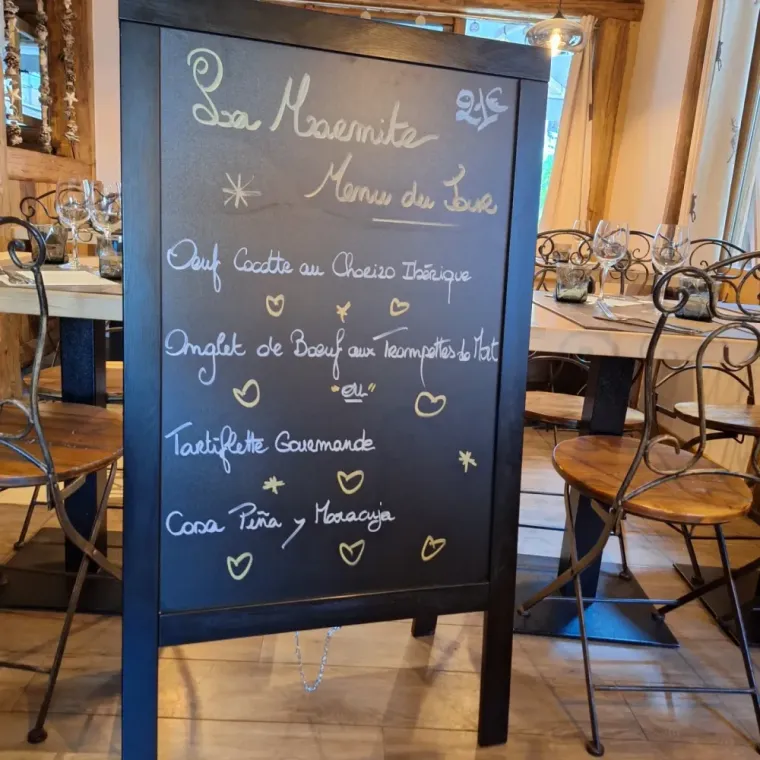 MENU DU JOUR DIMANCHE 4 AOÛT 2024