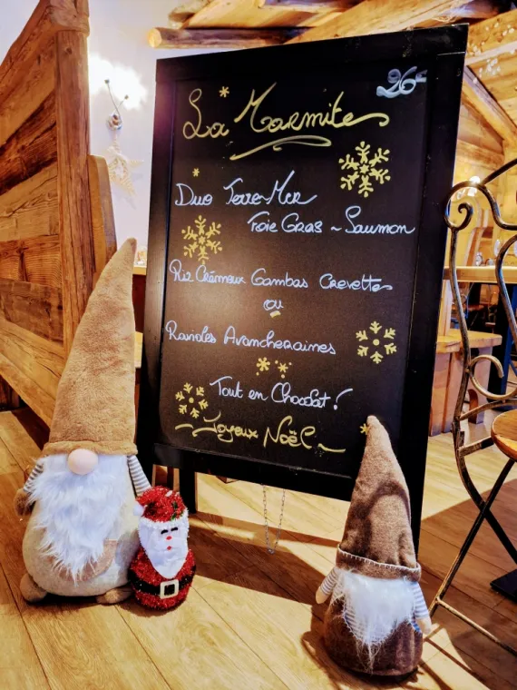 Menu du Jour Noël Mercredi 25 Décembre 2024