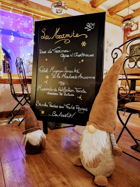 MENU DU JOUR LUNDI 9 DECEMBRE 2024