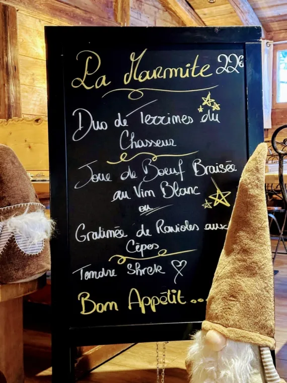 Menu du Jour Mercredi 15 Janvier 2025