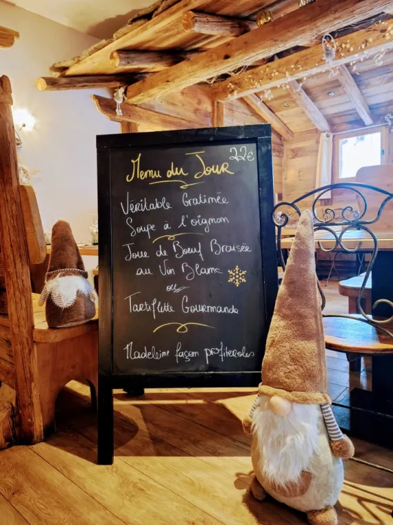 Menu du Jour SAMEDI 25 JANVIER 2025
