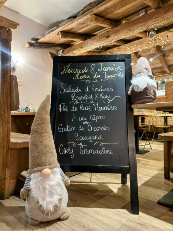 Menu du Jour Mercredi 8 Janvier 2025