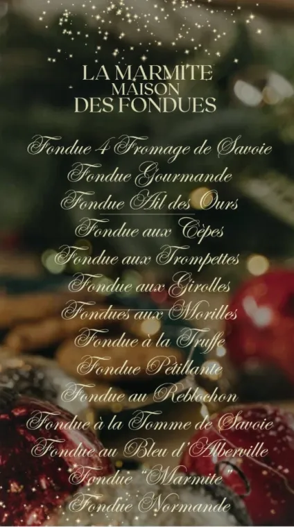 Fondues Savoyardes