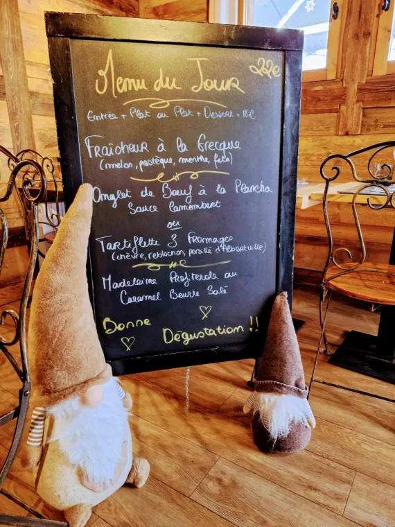 MENU DU JOUR DIMANCHE 20 JUILLET 2025