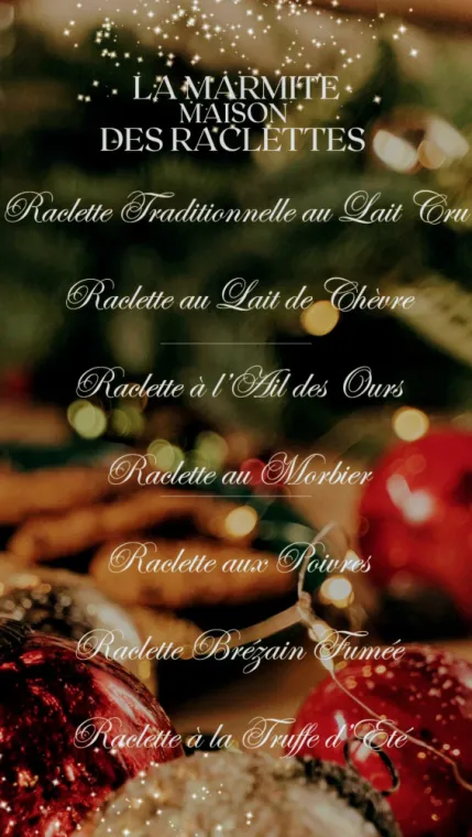 Où manger une Vraie Raclette à Valmorel, Valmorel, Restaurant La Marmite