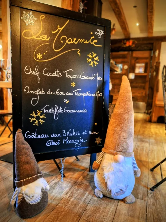 Menu du Jour Samedi 27 Décembre 2025