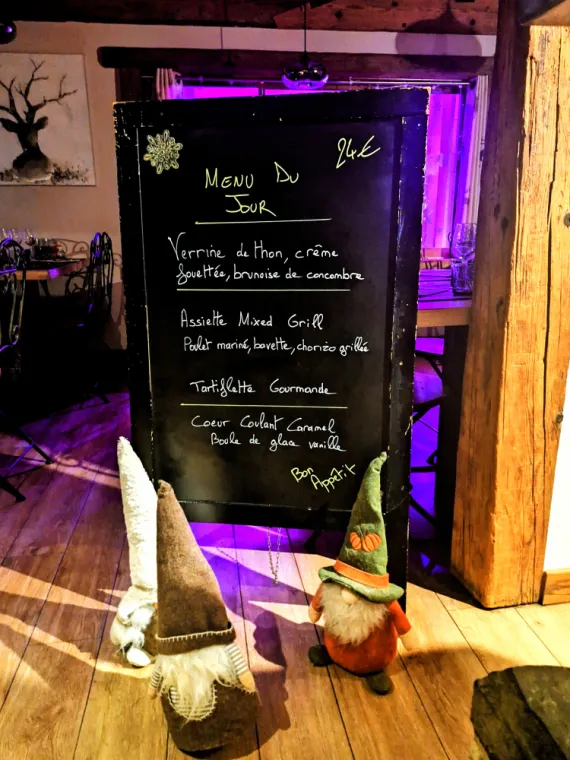 Menu du Jour Lundi 3 Août 2026
