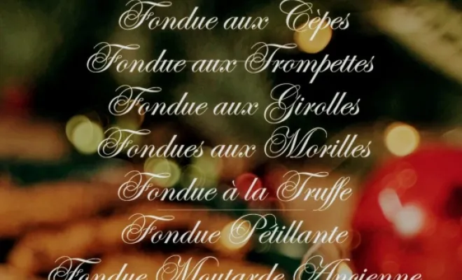 15 Fondues